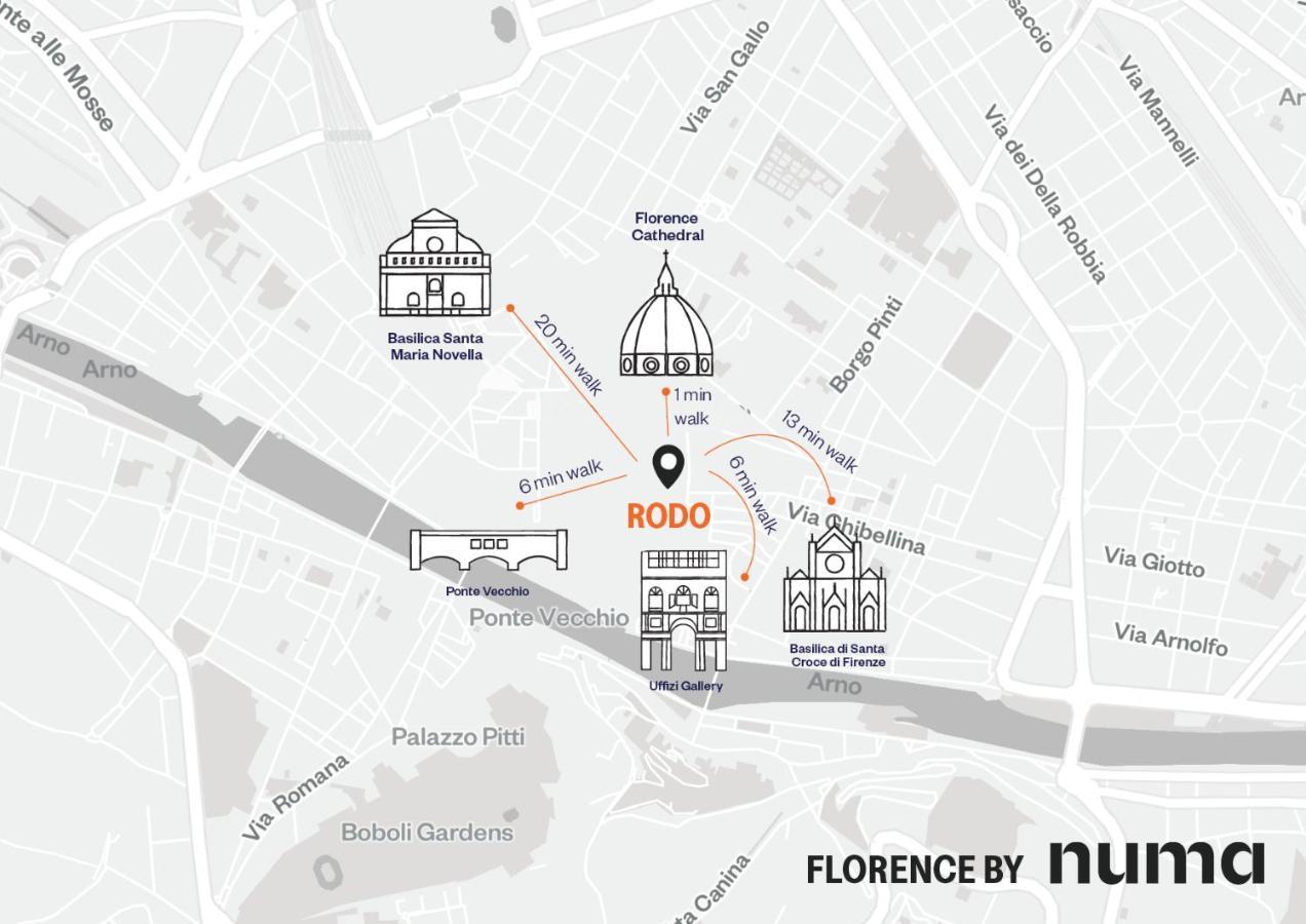 Numa Florence Rodo Exterior foto